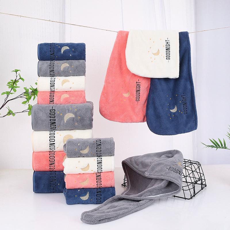 Coral Fleece Soft Absorbent Towel Set for Face and Bath - Thickened for Men and Women