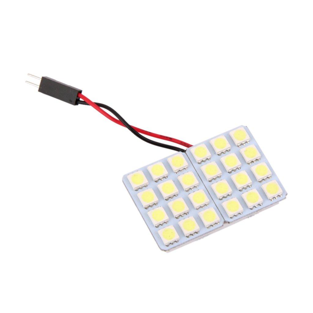 KOZEEY Car Interior Light 24 SMD LED T10 Dome Light BA9S Adapter DC CG