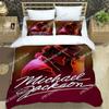 3D Print Michael Jackson Bedding Set Duvet Cover Comforter Bed Set Quilt Cover Pillowcase King Queen Twin Size