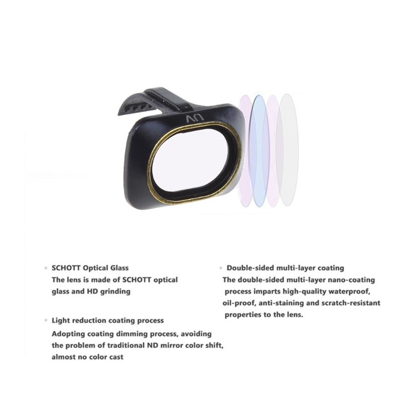 Camera Lens Filters Series UV ND CPL ND4 ND8 ND16 ND32 ND64 Filter Oilproof Scratchproof for Mini 2/Mini SE Accessory