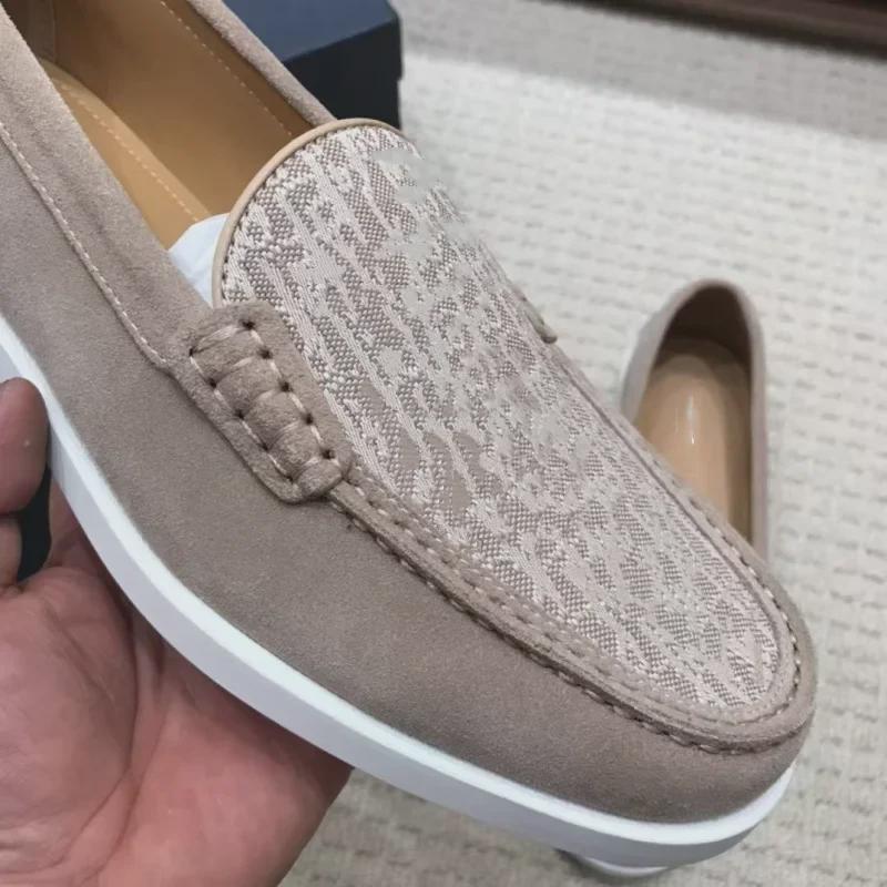 Men's European Leather Loafers - Casual & Business Slip-on Penny Shoes