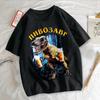 Funny Dinosaur With Beer Graphic T Shirts Unisex Harajuku Fashion Animal Print T-shirt Daily Casual Short Sleeve T-shirts Man Summer T Shirt