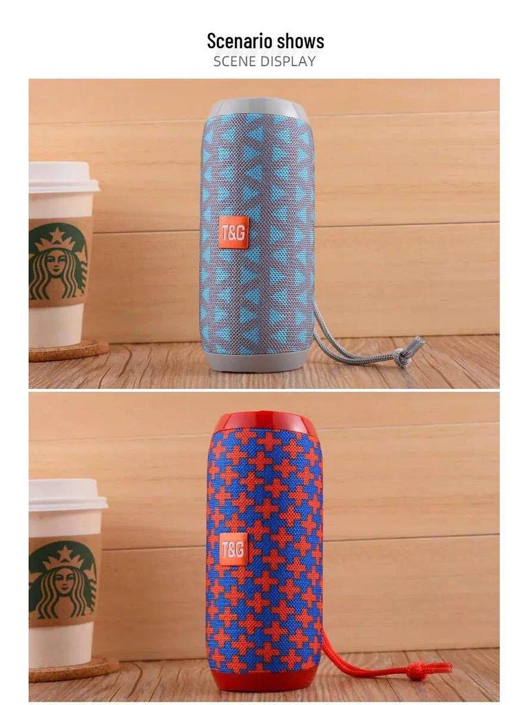 TG117 Wireless Bluetooth Speaker with Card Slot - Portable Mini USB Outdoor Speaker