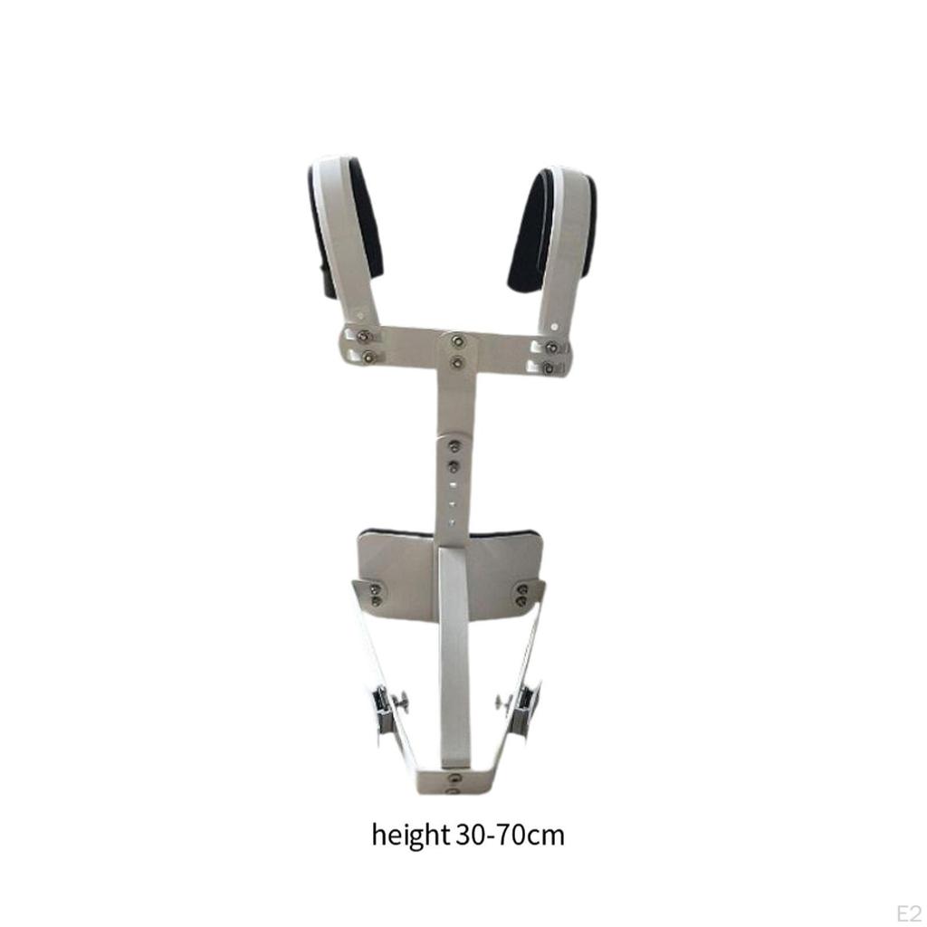 Snare Drum Carrier Harness Percussion Instrument Belt with Shoulder Strap Adjustable