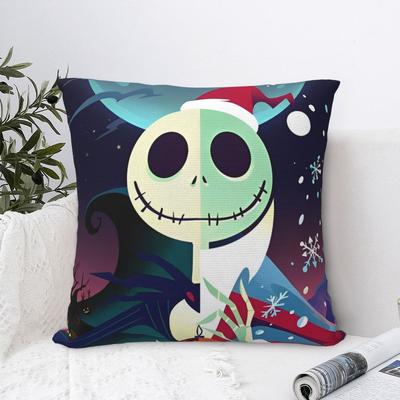 Kürbis Jack Halloween Marktplatz Kissenbezug The Nightmare Before Christmas Kissenbezüge Toller Dekor Kissenbezug für Sofa