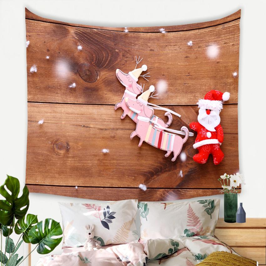 

Рождественский Лось Торшер Гобелен Праздничный Праздничный Спальня Гостиная Фон Подвесная Ткань 100x75cm