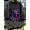 Plus Size Dragon Ball Anime Print Men and Women Tshirt Casual Parent Child Tops Summer Harajuku Style Streetwear Fashion Y2K