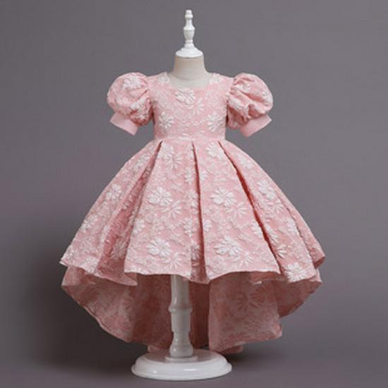 Popular European and American Flower Girl Tulle Cake Dress - Girls' Princess and First Birthday Dress