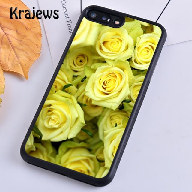 Krajews Gelbes Bouquet Weiche Handyhülle für iPhone 14 5 SE 6s 7 8 plus X XR XS 11 12 13 pro max Samsung Galaxy S21 S22ultra