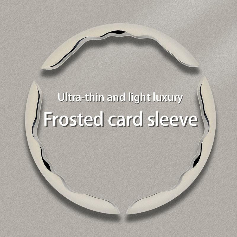 Car Steering Wheel Cover With Cat Paw Shaped Frosted Material, Anti Slip, Ultra Thin, Secure, For Tesla, Honda, Mazda, Etc