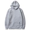 Mens Fleece-Lined Hooded Sweatshirt Winter Warm Oversized Cotton Blend Pullover Casual Outdoor Youth