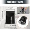 Strong Rubber Drain Cover Seal Universal Shower Drain Seal Easy to Use for 2 Inch Bathroom Floor Drains Block Odors