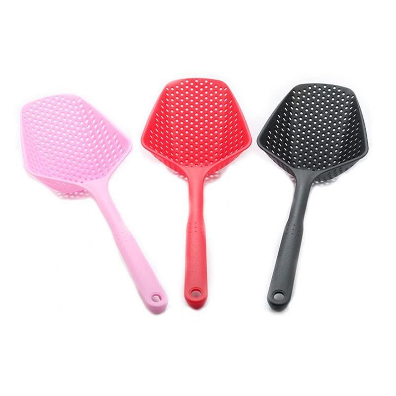 Premium Quality Cooking Shovel Vegetable Strainer Scoop Nylon Spoon Colander For Effortless Kitchen Use