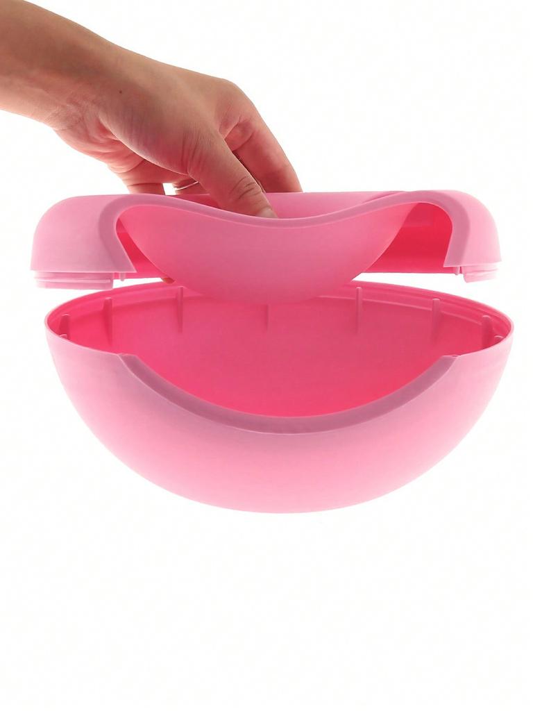 1pcs Plastic Lazy Fruit Plate High Melon Seeds Can Be Detachable Double Candy Plate Round Fruit Box Melon Seeds Fruit Storage