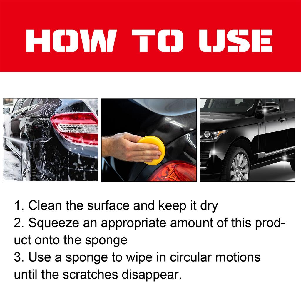 RAYHONG Car Scratch Repair Wax Polishing Coating Stain Removal Scratch Car Paint Care Wax