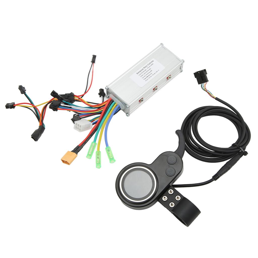 Electric Bicycle Brushless Controller Kit with LCD Display Bike Scooter Motor Parts Accessories 36 48V 500W
