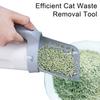 Cat Litter Scoop Portable Cat Litter Scoop Holder with Trash Container Cat Poop Sifting Shovel with Waste Bags for Indoor Cats