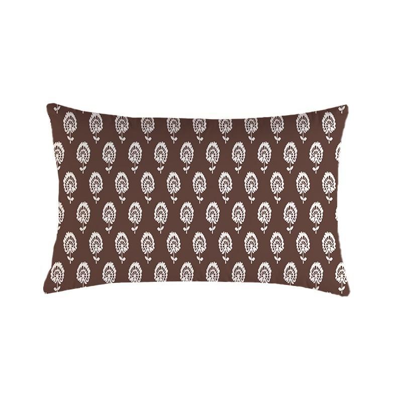 

Baby Velvet Bedside Backrest Sofa Cushion Car Waist Pillow Student Pastoral Style Pillow Office Lunch Break Pillow 30*50cm