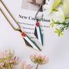 Druipende Palestina Kaart Hanger Ketting Mode Hanger
