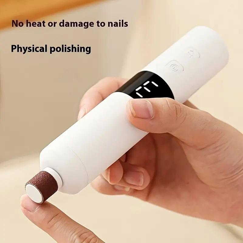 3-speed speed adjustment, LCD display screen, 16 interchangeable heads for home/foot and hand care, fast charging