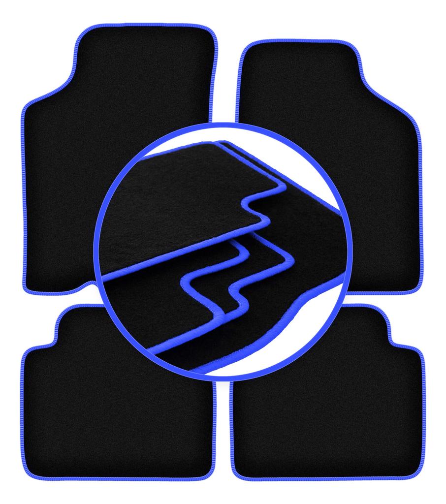 CARLUX-BLUE Automatten für: Kia Sephia I Limousine (1994-1997)
