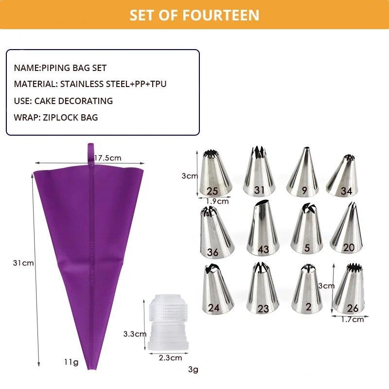 

8 шт/14 шт нержавеющая сталь цветок рот конфеты кухня выпечка торт украшение глазурь трубочка крем насадка наконечник