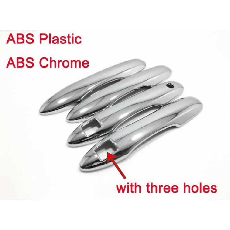 ABS/Steel Car Door Handle Cover Frame Armrest Trim Handrail Exterior Accessories For Toyota Corolla Cross XG10   2024+