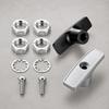 Motorhome Waste Tank Valves Drain Handle Repair Kit for Replacing Damaged Handles and Restoring Manual Gate Operation