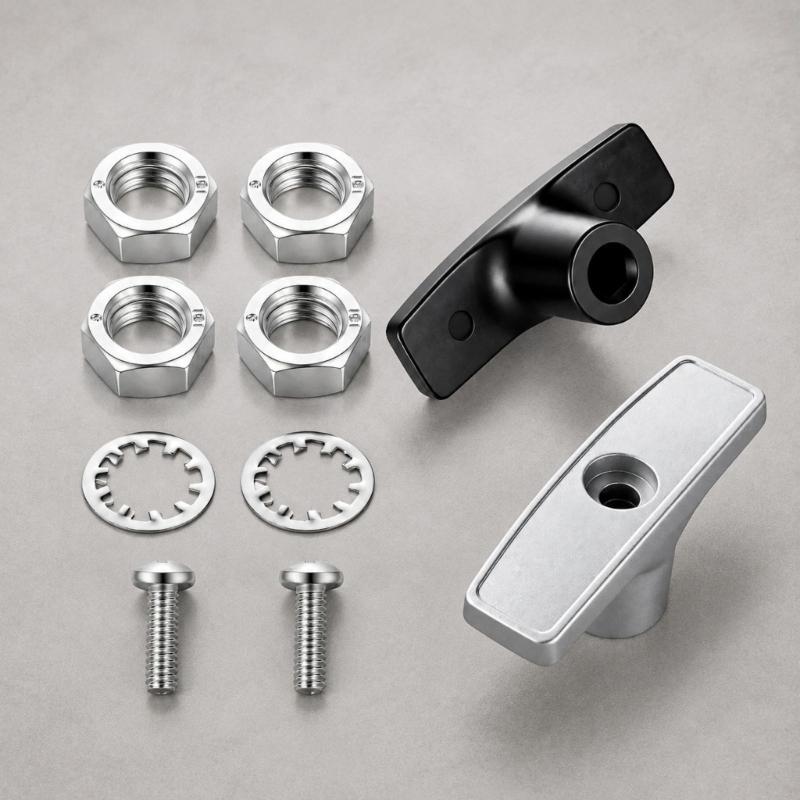 Motorhome Waste Tank Valves Drain Handle Repair Kit for Replacing Damaged Handles and Restoring Manual Gate Operation