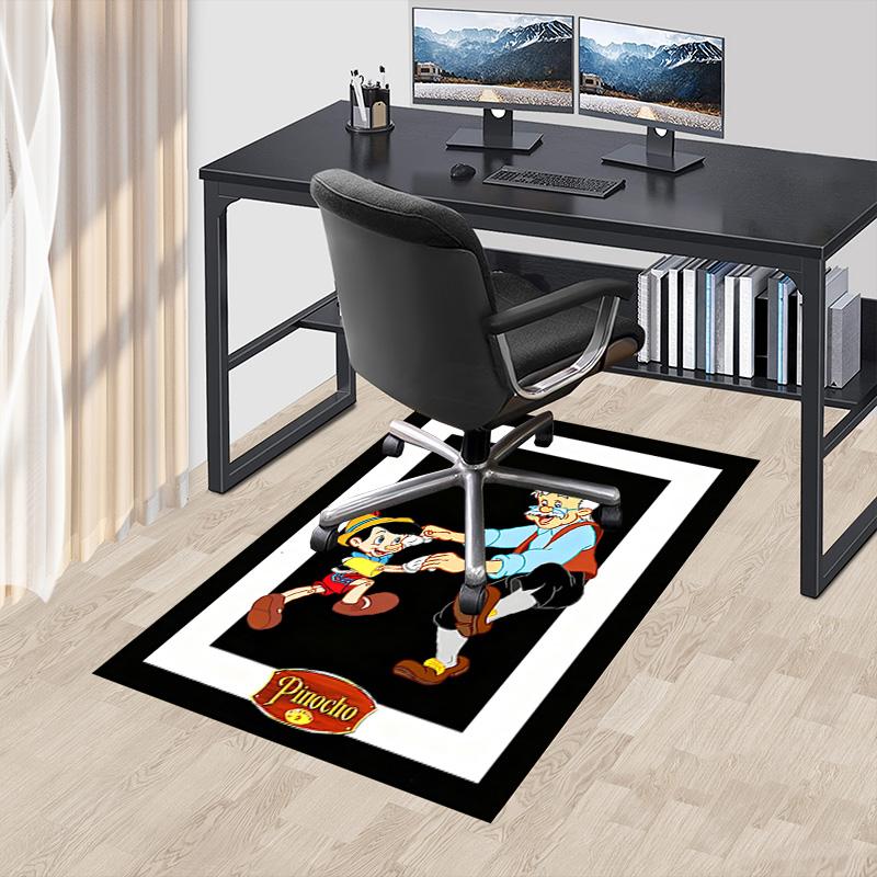Pinocchio'S Jolly Adventure Carpet For Playroom Bedroom Living Room Sofa Home Decorkids Game Area Rug Nonslip Floor Mat