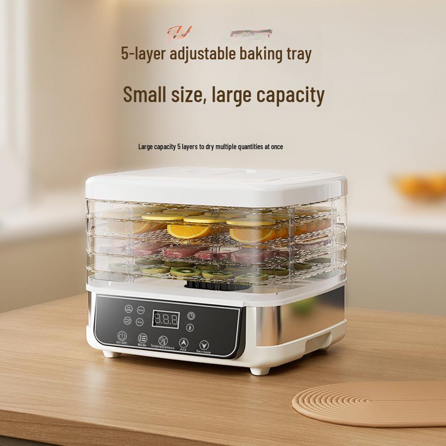 

Пятислойный бытовой дегидратор для фруктов и закусок большой емкости
