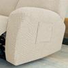 3Seater Jacquard Recliner Sofa Cover Dust-proof Stretch Reclining Couch Slipcover Relax Armchair Slipcover for Living Room Home