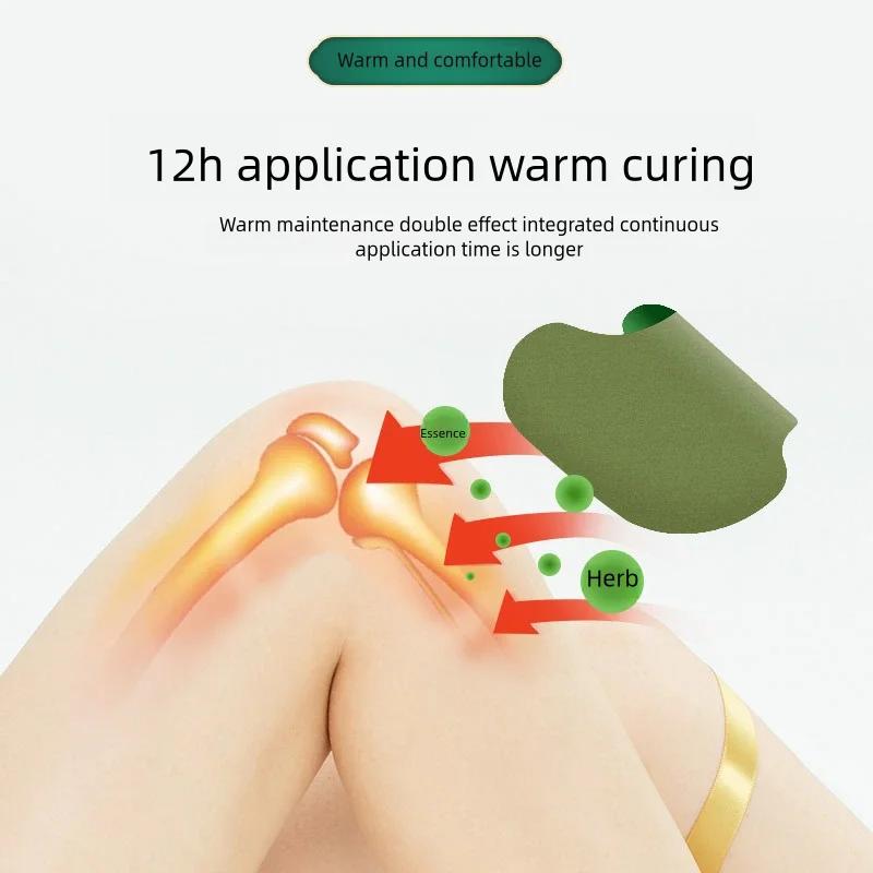15Pcs30 Pcs Moxibustion Mugwort Knee Patch Cervical Spine Lumbar Shoulder Patch Body Muscle Massage Care Heating Plaster Patch