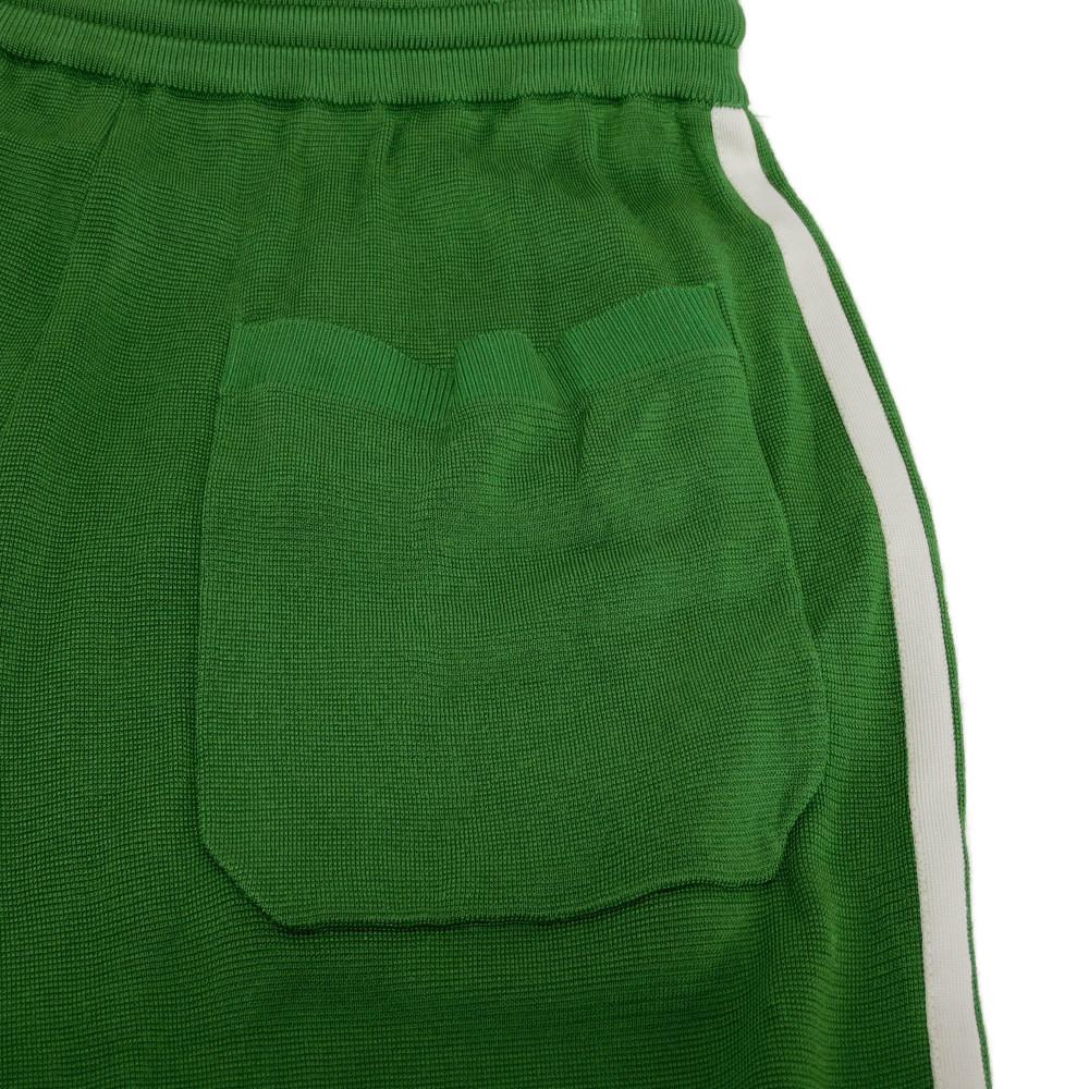 Used Adidas 9539 Interlocking G Sideline Jersey 701441 XKCIH 3229 51178 GG Double G Rayon XS 170/74A Green Men's from