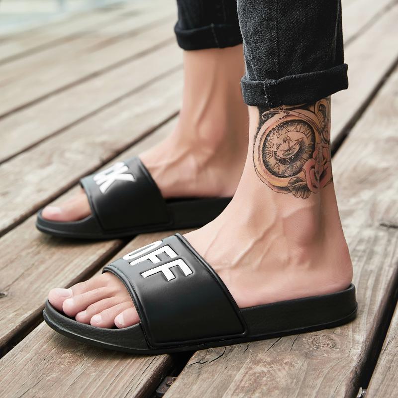 Slippers for Men and Women Lightweight Soft Comfortable Summer Slippers Fashion Outdoor Indoor Slippers Couple Non-slip Flip Flops