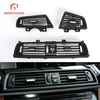 Rechtslenker Mittelkonsole Frischluft Klimaanlage AC Vent Grille Outlet mit Chrom für BMW F10 F11 5er