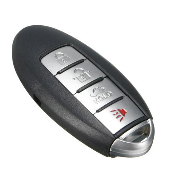 Nissan Teana GTR Infiniti 4-Button Remote Smart Key Shell