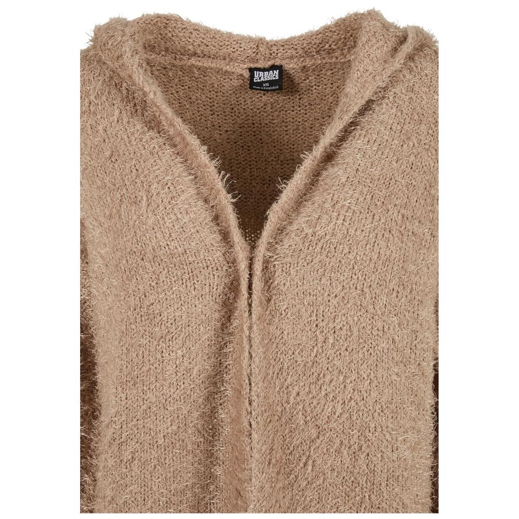 Urban Classics Womens/Ladies Feather Hooded Cardigan