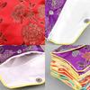 Brocade Zipper Jewelry Pouches and Boxes - Cloth Bracelet Bags for Jewelry Packaging