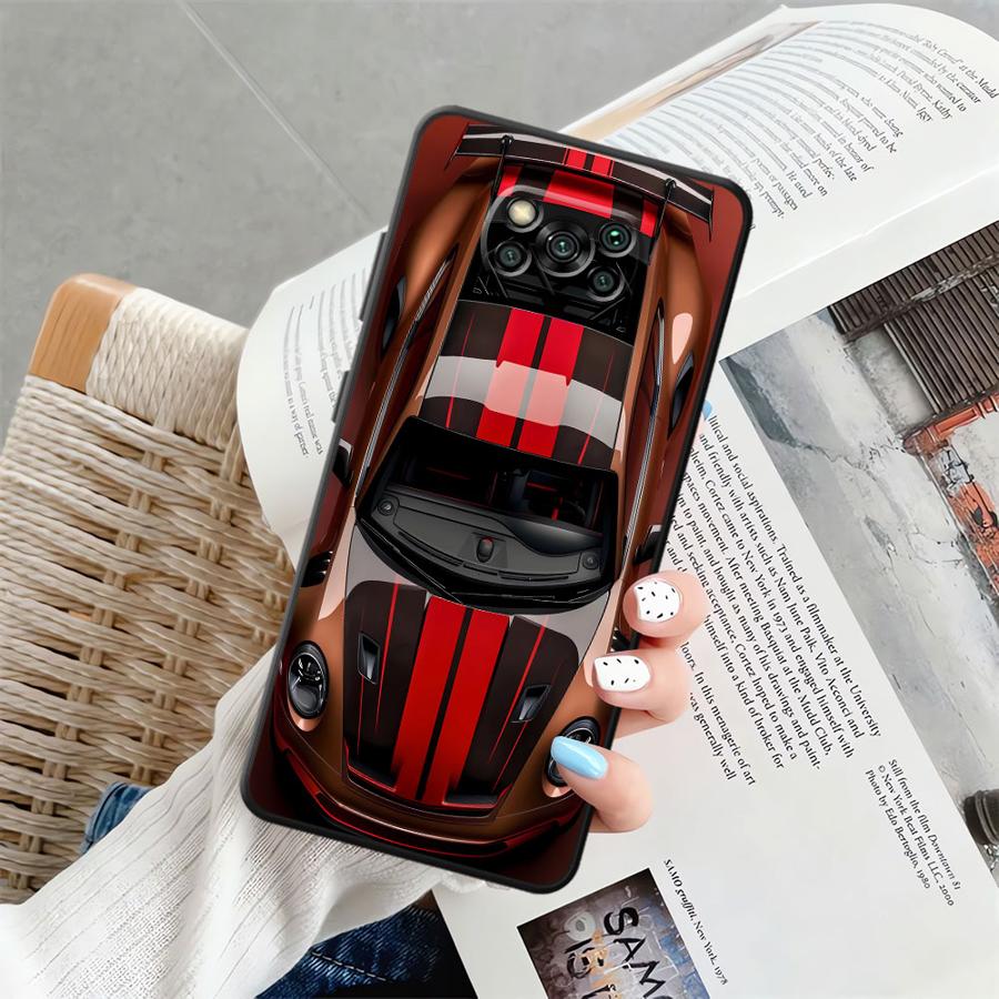 

Case for Xiaomi Poco F8 M5 C75 C71 C61 X3 X4 X5 X7 Pro M3 M4 M7 Pro C50 F1 F3 Funda Phone Cover Luxury Fashion Cars Poco C61