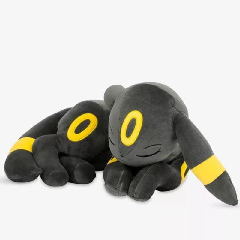 50cm Soft Fluffy Umbreon  Plush Delicate Toy Warm Doll Eevee Soft Stuffed For Children And Adult Collectors Pillow Gift