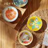 JOYYE Cloth Art Hand-Painted Ceramic Kung Fu Teacup Set