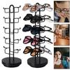 360 Grad Drehbarer Sonnenbrillen-Organizer 5 Schichten Metall Brillen Aufbewahrungsregal Platzsparend Hochbelastbar Brillen Displayständer Halter