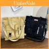 Canvas Tote Bag For Women Large Capacity Casual Shoulder Crossbody Urban Style