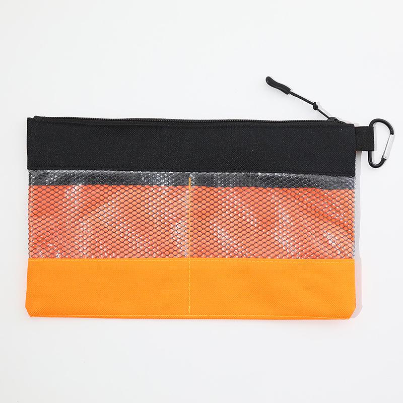 Large Capacity Multi-Functional Transparent Waterproof Tool Bag with Hooks