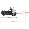 3D Motorrad Zubehör Motorrad Schlüsselanhänger Für Harley Lokomotive Modell Schlüsselring Gummi Schlüsselanhänger Cartoon Anhänger Geschenk Großhandel