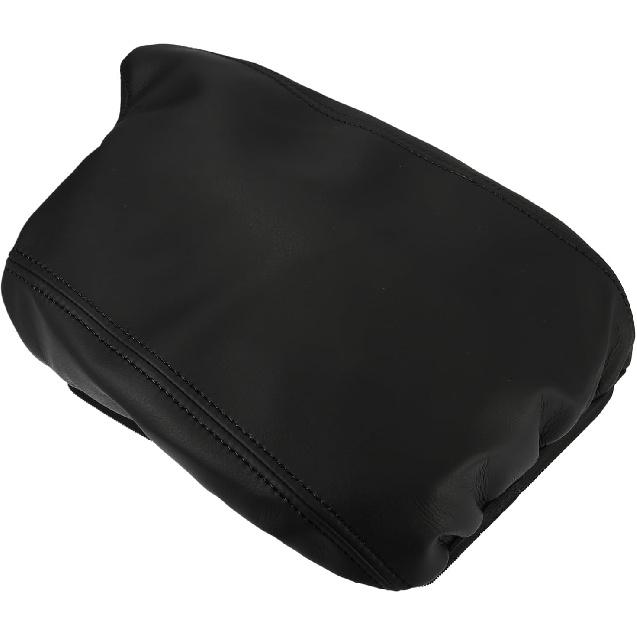 Unifizz Black PU Leather Car Center Console Cover Armrest Protector Cover Pad Replacement for Honda Accord 9th 2013-2017 Black Stitches Arm Rest