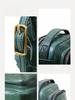 Johnature Vintage Genuine Leather Women's Bag Versatile Cowhide Solid Color Square Small Bag Shoulder Crossbody Bag