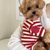 Pet Spring and Autumn Stripe Bottom Shirt Dog Thin Teddy T-shirt Yorkshire Small Puppy Cat Top Puppy Clothes for Small Dogs