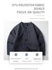 Retro Kragenlose Stepp karierte Baumwolljacke für Herren - Japanischer Stil Warme Schicht